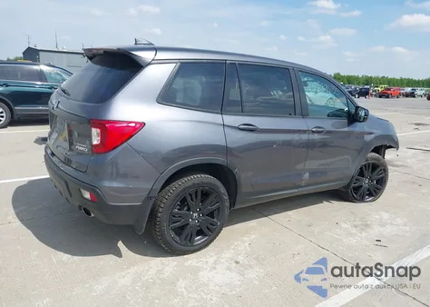 2019 Honda Passport Sport z USA, uszkodzony, nr VIN 5FNYF8H27KB002001